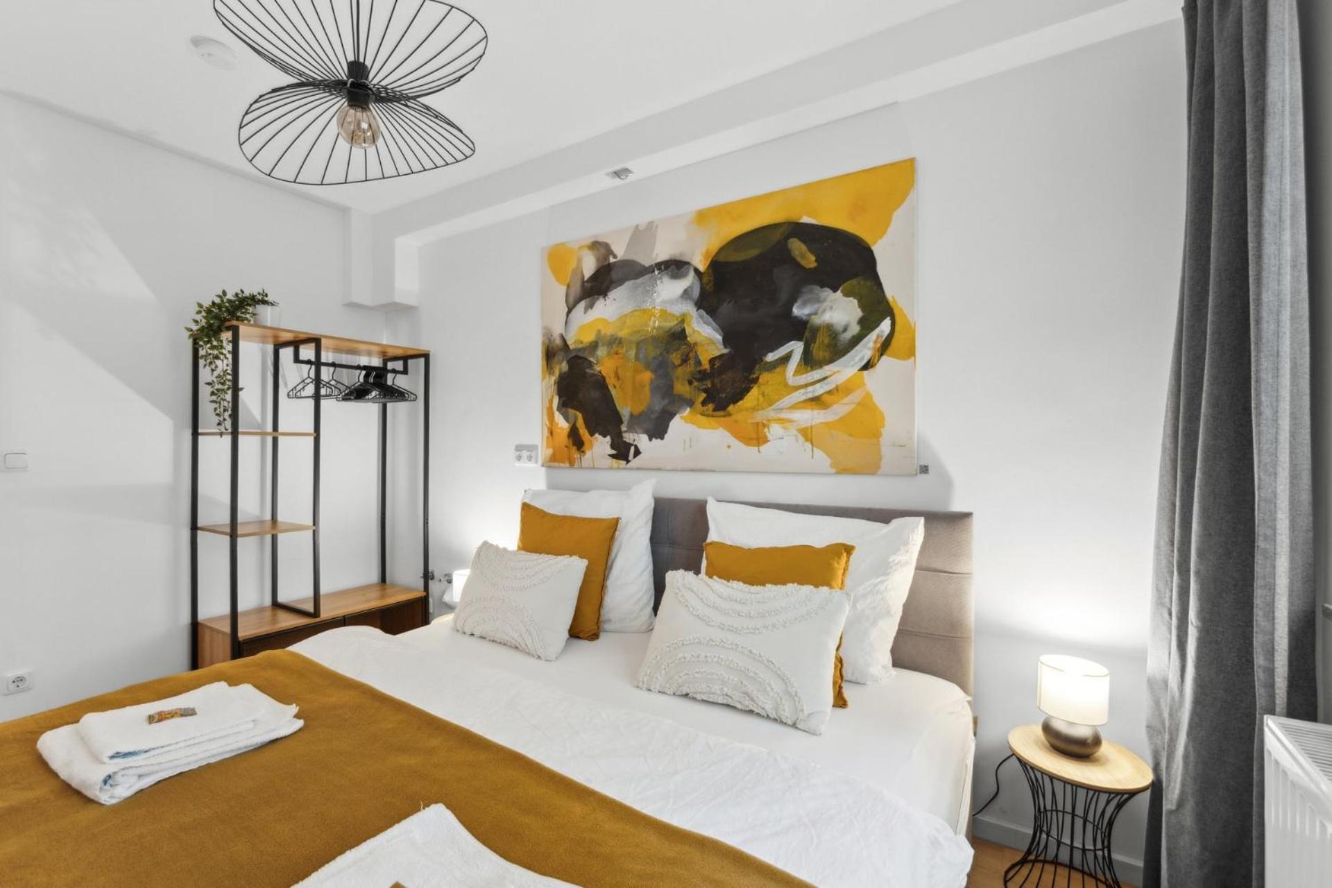 Stylisches 2-Zimmer Ambient Apartment In Alsternaehe Mit Kingsize-Bett & Schlafsofa Hamburg-Harburg Buitenkant foto